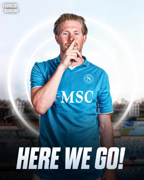Kevin De Bruyne Set to Join Napoli: Here We Go!