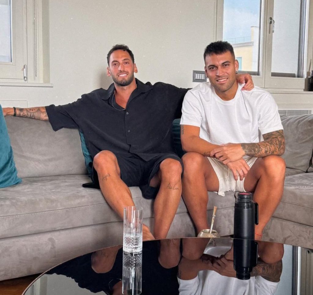 Hakan Çalhanoglu and Lautaro Martínez Mend Fences at Inter Milan