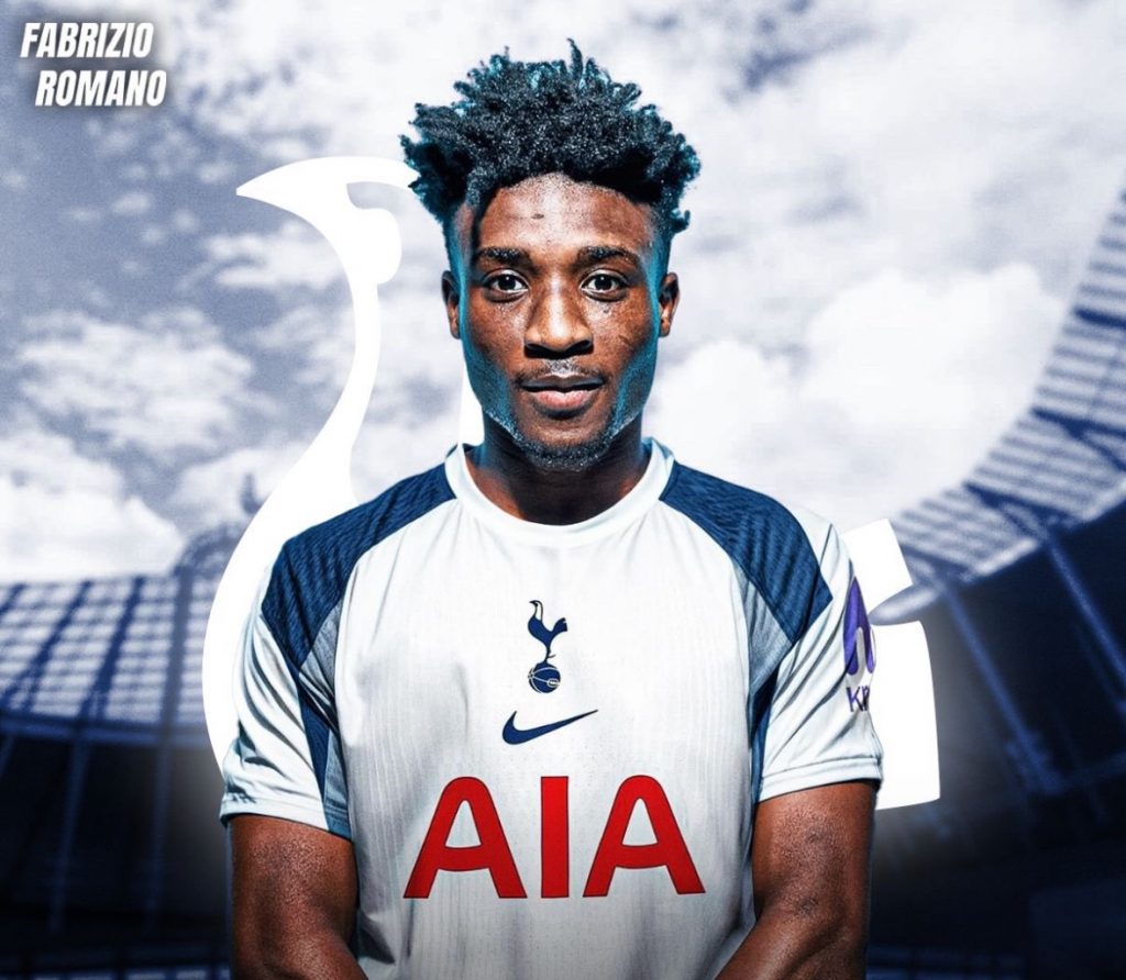 Mohammed Kudus to Undergo Medical at Tottenham Amidst £55 Million Transfer Deal