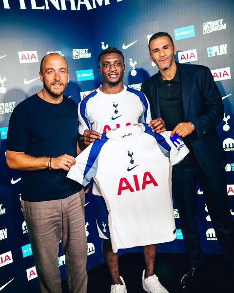 Mohammed Kudus Joins Tottenham Hotspur in a Landmark £55 Million Transfer