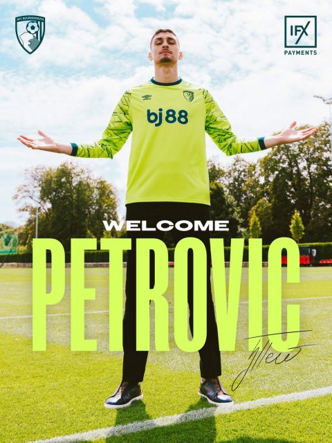 Djordje Petrović Transfers from Chelsea to Bournemouth in a £25m Deal